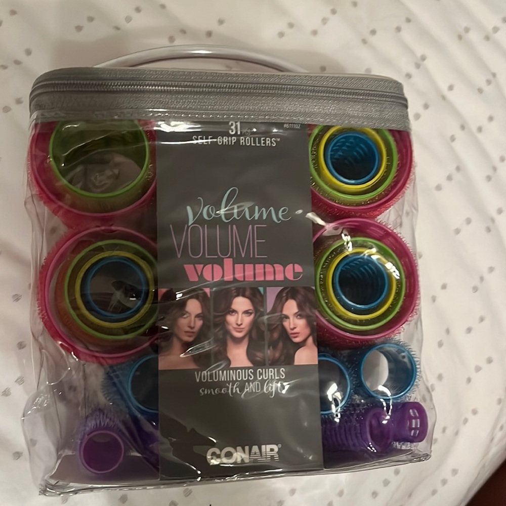 Set of 31 self grip rollers